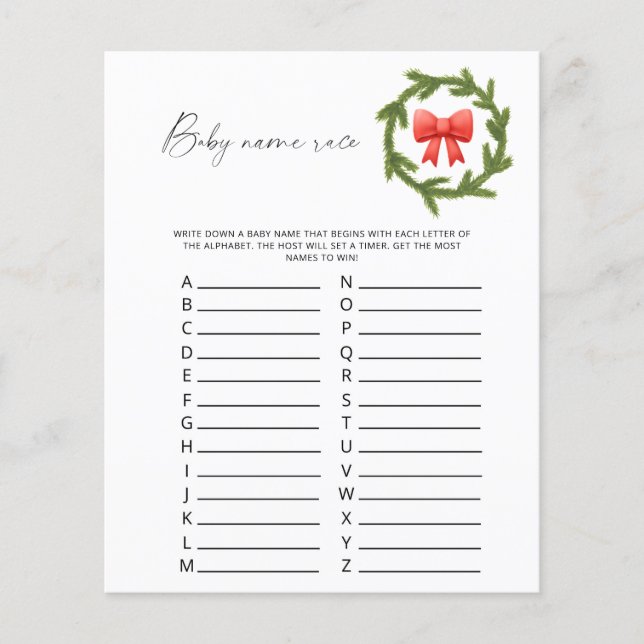 Winter Baby namn tävling (Framsida)