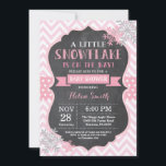 Winter Baby Shower Rosa Snowflake Chalkboard Inbjudningar<br><div class="desc">Inbjudan till Winter Baby Shower. Rosa Snowflake. Bakgrund för kalkbord. Bjud in för barn. Winter Helgdag Baby Shower Inbjudan. Rosa och Grått Silver Snöflingor. Vit bakgrund. Om du vill göra ytterligare anpassningar klickar du på knappen "Anpassa" och användor verktyg som är utformat för att ändra mallen.</div>