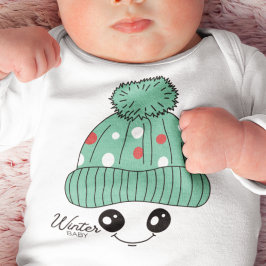 Winter baby t shirt