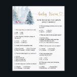 Winter Baby Trivia | Barnstödsspel<br><div class="desc">Blåduschspel i gräs träd. Matchande objekt är tillgängliga. SVAR NYCKEL: 1.d 2.d. 3.a 4.c. 5.c 6. 7. 8.c 9.c 10 b.</div>