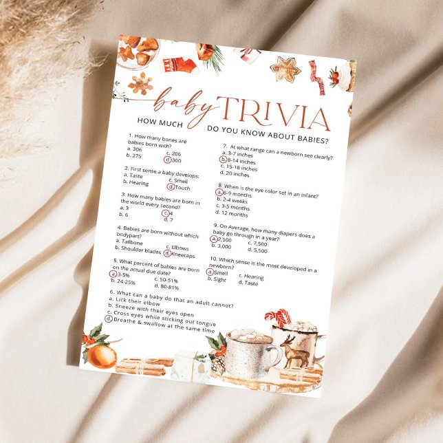 Winter Baby Trivia-spel (Skapare uppladdad)