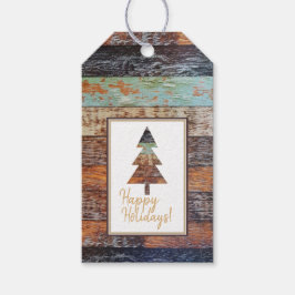 Winter Barn, Glad helg Presentetikett