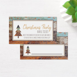 Winter Barn, julgranen Raffle Biljett