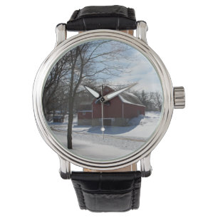 Winter Barn Watch Armbandsur