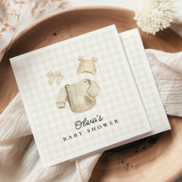 Winter-Barnkläder Kön Neutral babystötare Pappersservett
