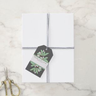 Winter Bayberry Charm Craft Gift Presentetikett
