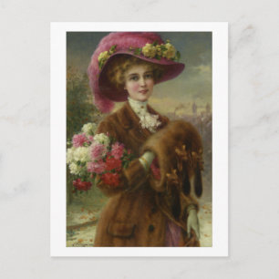 Winter Beauty - Émile Vernon Vykort
