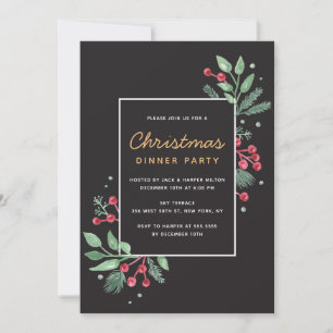 Winter Berries Greenery Julfest jul
