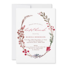 Winter Berries Wandan Möhippa Brunch