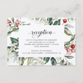 Winter Berry | Jul | Mottagande Tilläggskort