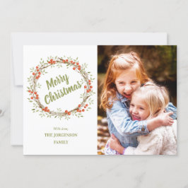 Winter Berry Wandan | Fotojul Julkort