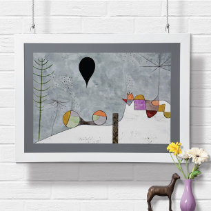 Winter Bild Paul Klee Abstrakt Poster