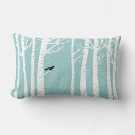 Winter Birch Reversible Pillow Lumbarkudde