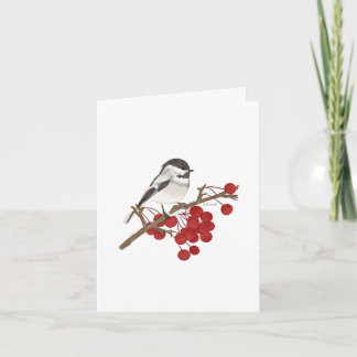 Winter Bird-Christian Note-kort Anteckningskort
