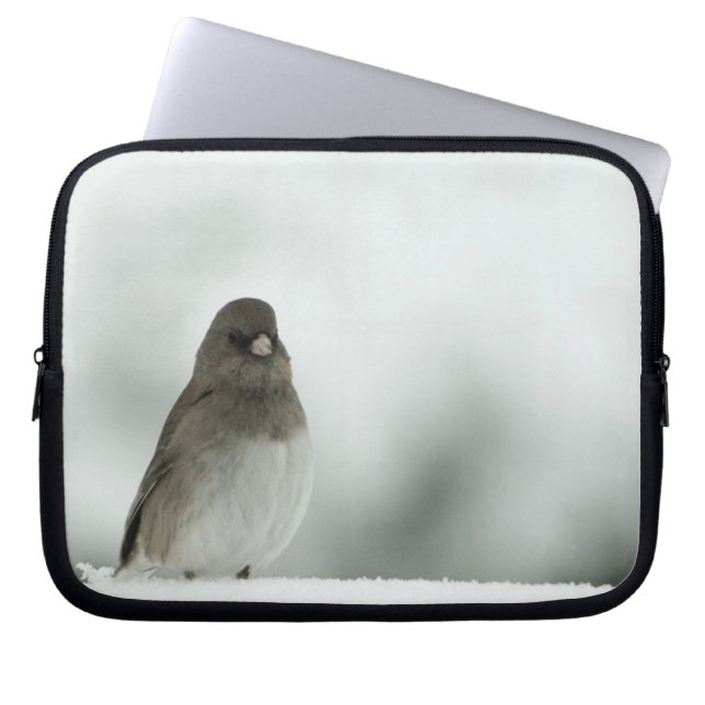 Winter Bird Laptop Fodral (Framsidan)