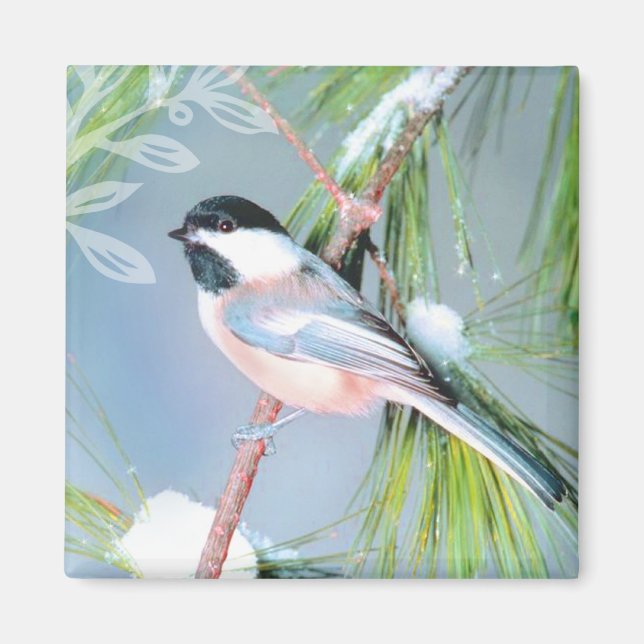 Winter Bird Magnet (Framsidan)