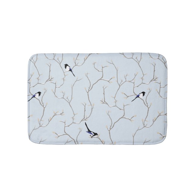 Winter BIrds Badrumsmatta (Framsidan)