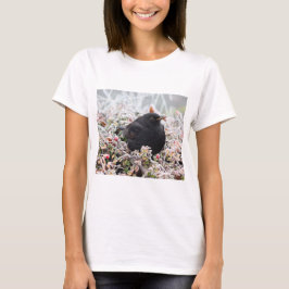Winter Blackbird T Shirt