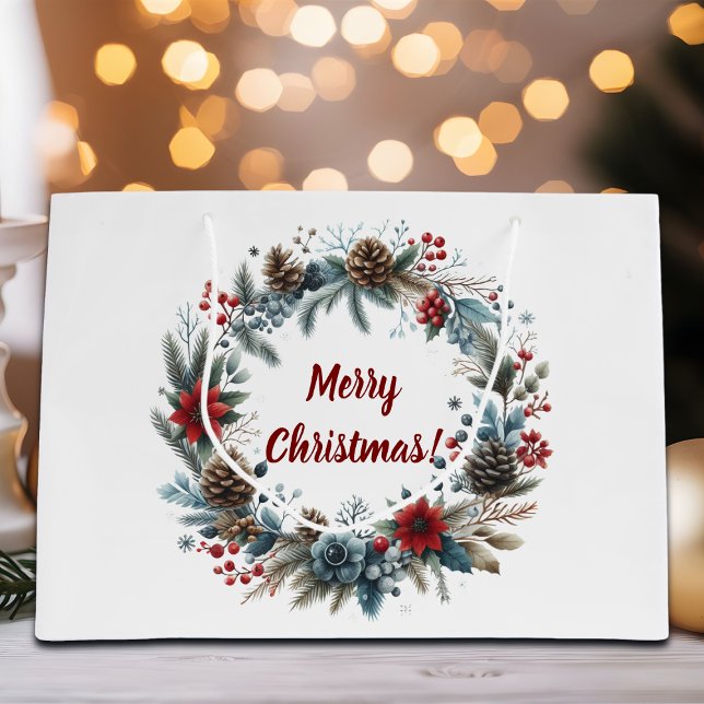 Winter Blommigt Gräs Cones Wandeans (Skapare uppladdad)