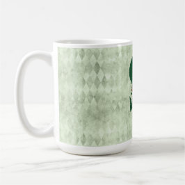 Winter-Blommigt Illustrated Brev S-Personlig Kaffemugg
