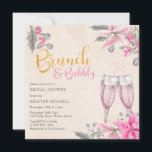 Winter Blommigt Rosa Brunch BubLY Möhippa Inbjudningar<br><div class="desc">Brunch & Bubly inbjudningskort för möhippan - perfekt för vintern, nyår och jultomtejulhelg. Vattenskärtskirnas utformning med rosa poinsettia christmas-blommor, rosa och vita snöbär, holly och eukalyptus löv. "Brunch & Bubly" är skrivet med kalligrafi för rosa och guld och du kan anpassa den återstående texten. Bläddra i butiken - Rosa Poinsettia...</div>
