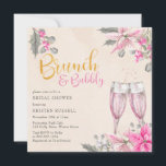 Winter Blommigt Rosa Brunch BubLY Möhippa Inbjudningar<br><div class="desc">Brunch & Bubly inbjudningskort för möhippan - perfekt för vintern, nyår och jultomtejulhelg. Vattenskärtskirnas utformning med rosa poinsettia christmas-blommor, rosa och vita snöbär, holly och eukalyptus löv. "Brunch & Bubly" är skrivet med kalligrafi för rosa och guld och du kan anpassa den återstående texten. Bläddra i butiken - Rosa Poinsettia...</div>