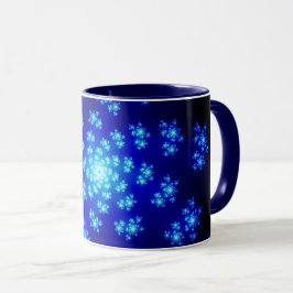 Winter Blommigt Sprinkles Mugg