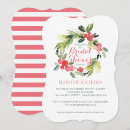 Winter-Blommigten Vattenfärgning Utandning | Möhip Inbjudningar