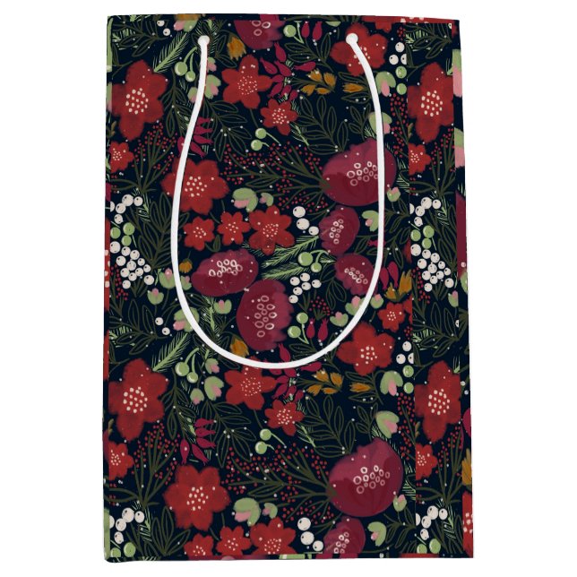 Winter Blooms Gift Bag (Framsidan)