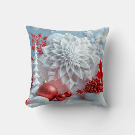 Winter Blossom Composition Kudde