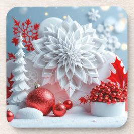 Winter Blossom Composition Underlägg