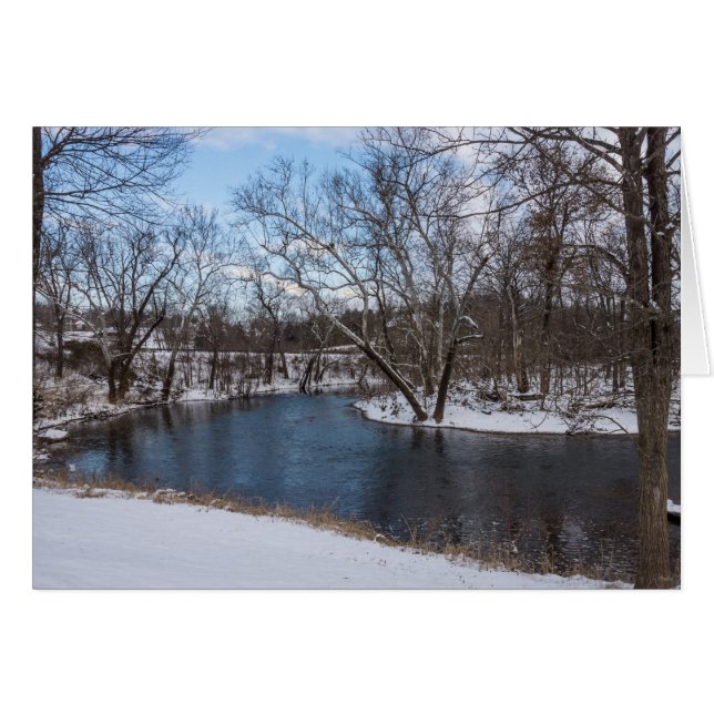 Winter Blue James River OBS Kort (Framsidan Horizontal)