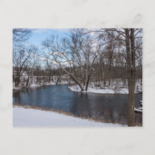 Winter Blue James River Vykort