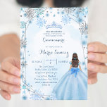 Winter Blue Mexican Girl Charra Mis Quince Inbjuda Inbjudningar<br><div class="desc">Winter Blue Mexico Girl Charra Mis Quince-inbjudan</div>