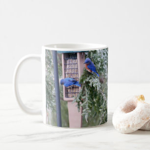 Winter Bluebirds Mugg
