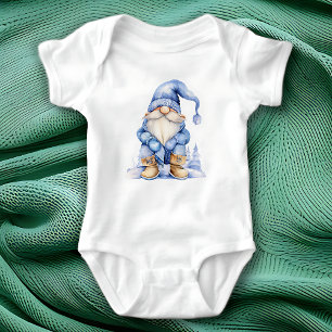 Winter Blues Gnome T Shirt