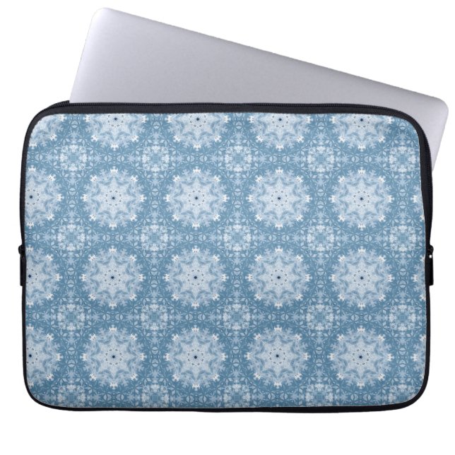 Winter Blues Laptop Fodral (Framsidan)