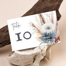 Winter Boho Blommigt Bröllop | Vit
