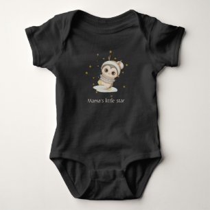 Winter Boho Penguin med stjärnor och Baby-block T Shirt