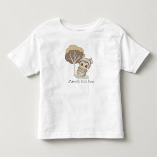 Winter Boho Penguin with Text Småbarn T-shirt