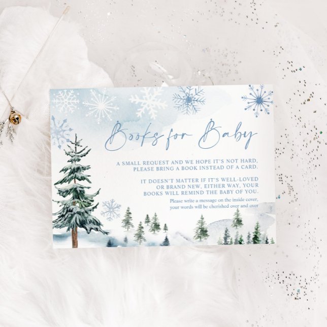 Winter Bokar för Baby-kort Tilläggskort (Skapare uppladdad)