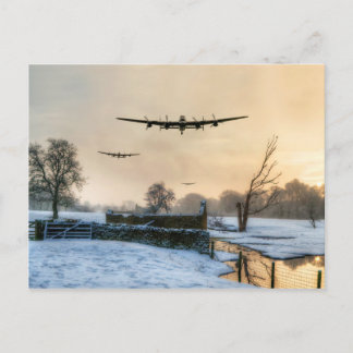 Winter Bombers Vykort