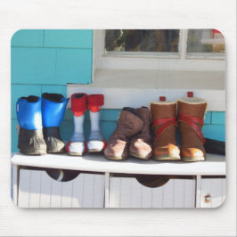 Winter Boots All in a Row - Martha's Vineyard Musmatta