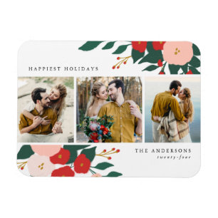 Winter Botanicals   Helgdag Photo Magnet