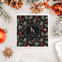 Winter Botanicals | Monogram jul