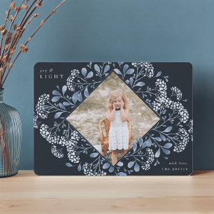Winter Bouquet   Hanukkah Photo Julkort