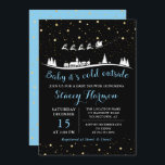 Winter Boy Baby sitt Kall utanför Blue Baby Shower Inbjudningar<br><div class="desc">Winter Boy Baby sitt Kall utanför Blue Baby Shower-inbjudan</div>