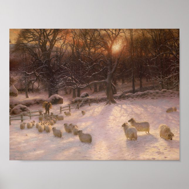 Winter Breakfast, Joseph Farquharson Poster (Framsidan)