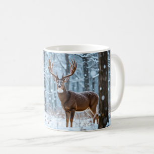 Winter Buck Coffee Mugg