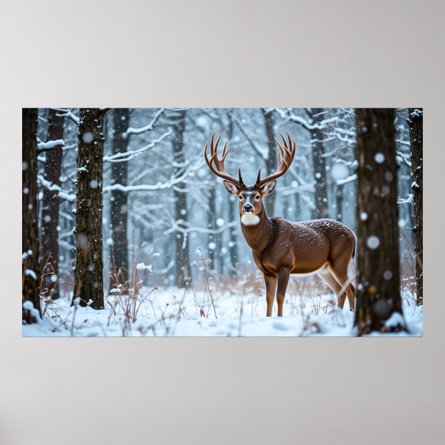 Winter Buck Poster (Framsidan)